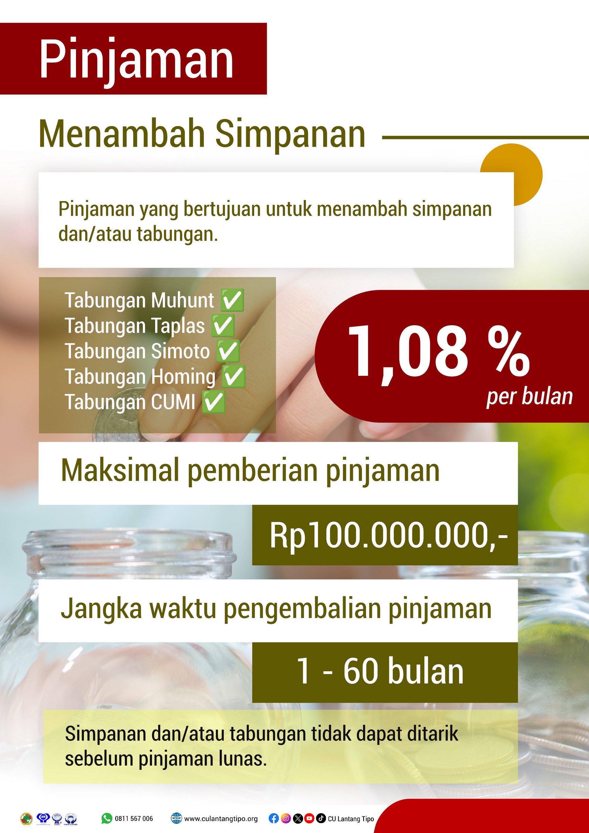 PINJAMAN MENAMBAH SIMPANAN